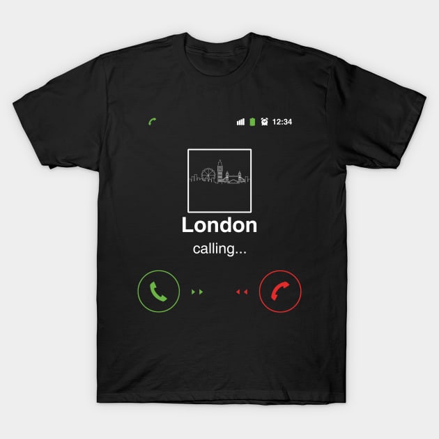 London calling T-Shirt by Freecheese